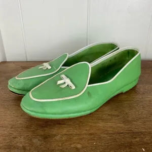 vintage Belgian Shoes Midinette Slip on Shoe