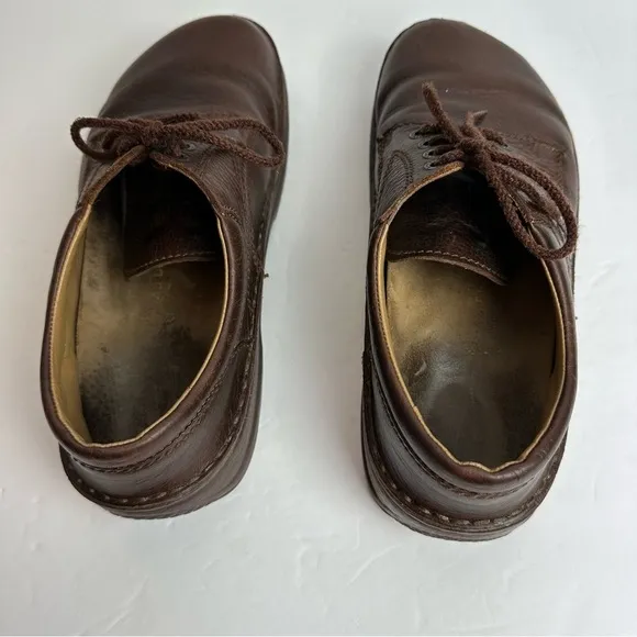 Vintage Birkenstock Memphis Shoes Men's size 10 Boots EU 43 Leather Brown