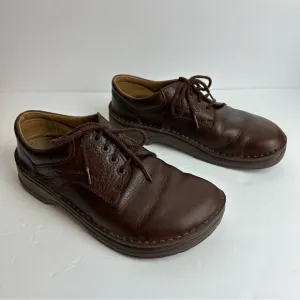 Vintage Birkenstock Memphis Shoes Men's size 10 Boots EU 43 Leather Brown