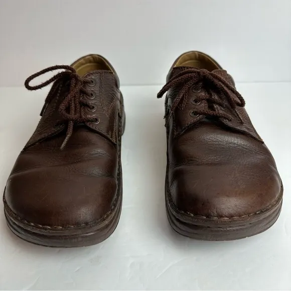 Vintage Birkenstock Memphis Shoes Men's size 10 Boots EU 43 Leather Brown