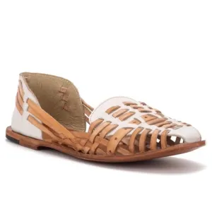 Vintage Foundry White Leather Myra Shoe
