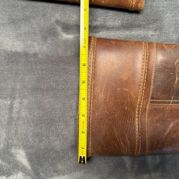 Vintage Frye Brown Leather Knee-High Boots size 10