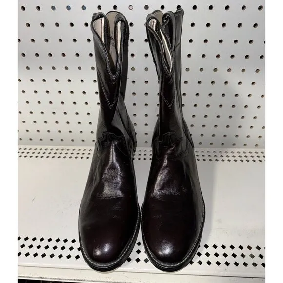 VINTAGE Laredo 7917 Mens Leather Cowboy Western Boots Size 10 EE Made In USA