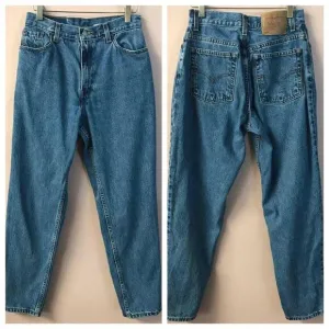 Vintage Levi’s 550 Relaxed Fit Tapered Leg Medium Wash Blue Jeans