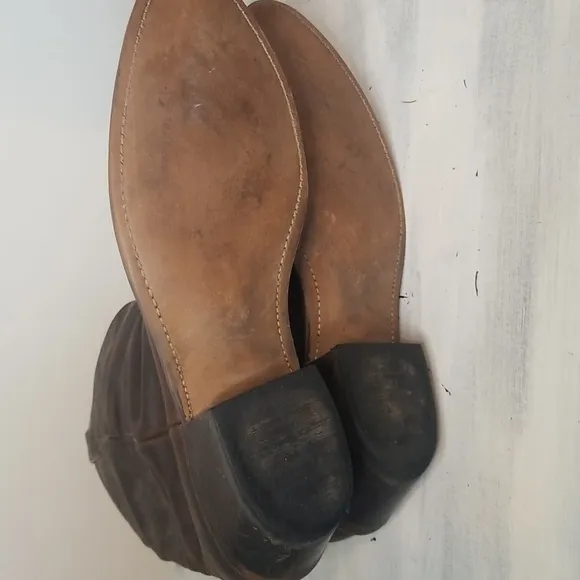 Vintage Men's Laredo Leather Slouch boots SZ 9.5 EE