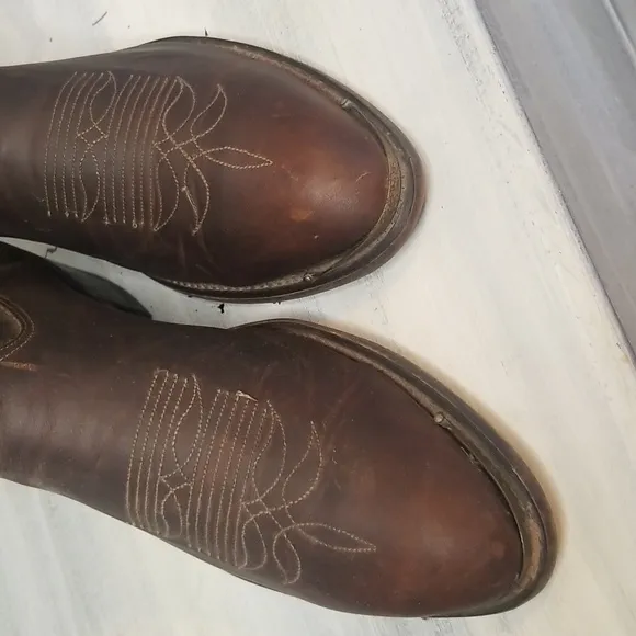 Vintage Men's Laredo Leather Slouch boots SZ 9.5 EE