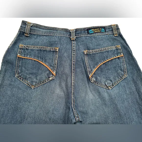 Vintage Moody’s Goose Denim 70s / 80s Straight Long Women’s Jeans Size 13 - 14