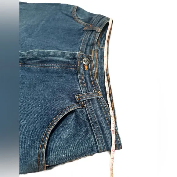 Vintage Moody’s Goose Denim 70s / 80s Straight Long Women’s Jeans Size 13 - 14