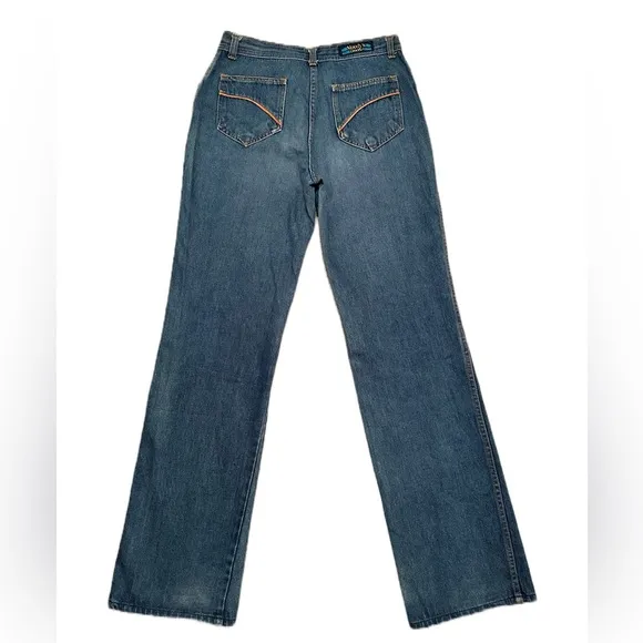 Vintage Moody’s Goose Denim 70s / 80s Straight Long Women’s Jeans Size 13 - 14