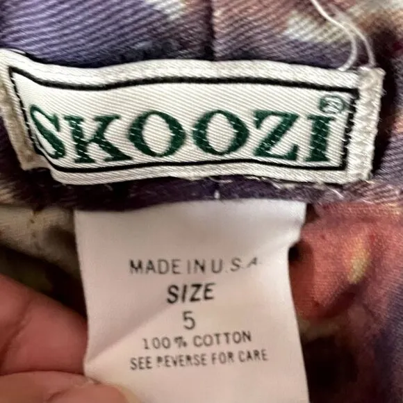 Vintage Skoozi Tie Dye Skort