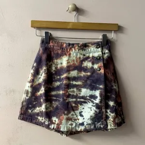 Vintage Skoozi Tie Dye Skort