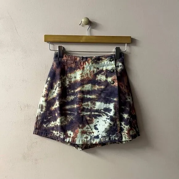 Vintage Skoozi Tie Dye Skort