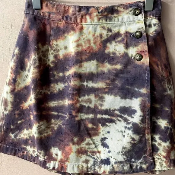 Vintage Skoozi Tie Dye Skort