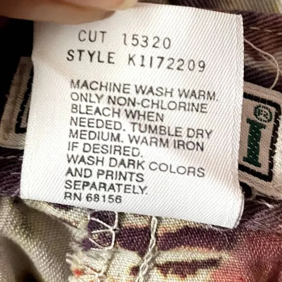 Vintage Skoozi Tie Dye Skort