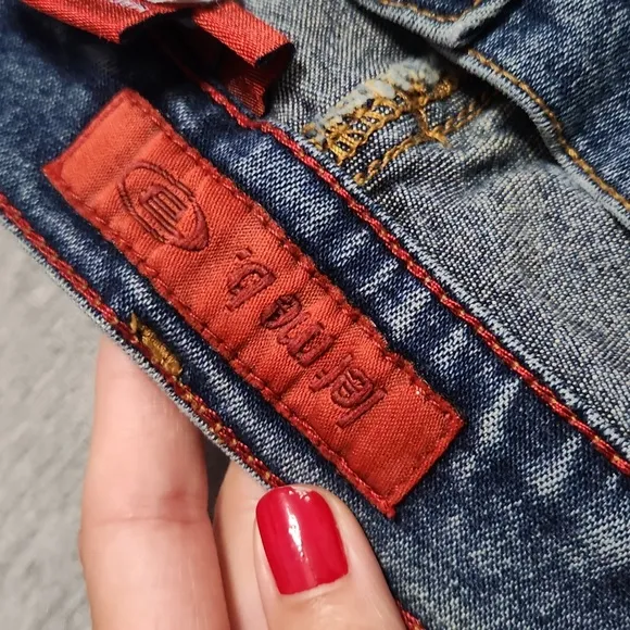 Vintage Y2K BONGO Low Rise Bootcut Flare Embroidered Western Jeans