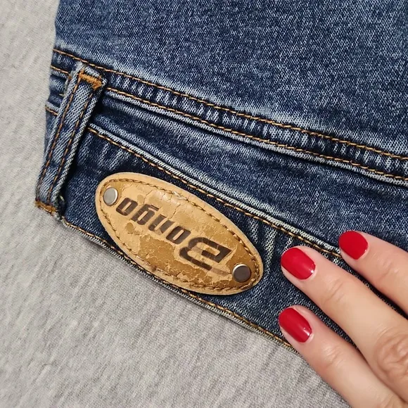 Vintage Y2K BONGO Low Rise Bootcut Flare Embroidered Western Jeans