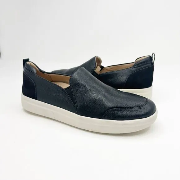 Vionic Penelope Leather Slip On Shoes 7