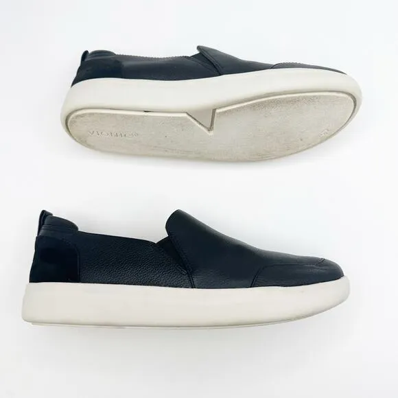 Vionic Penelope Leather Slip On Shoes 7
