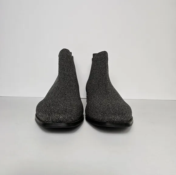 Vivaia Ryan Square-Toe Water-Repellent Ankle Boots In Grey Size 40 EUC