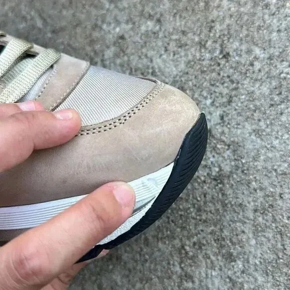 Voile Blanche Sneakers Leather Platform Size 40