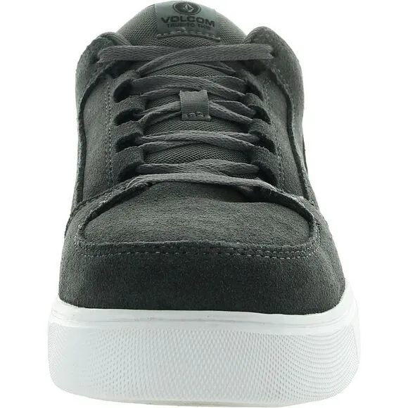 Volcom Mens Evolve Gray Composite Toe Suede Work &amp; Safety Boots New