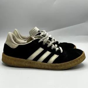 VTG Adidas Gazelle Shoes Mens 6.5 Black White Mac Gregor USA Made Season F3