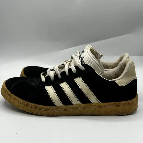 VTG Adidas Gazelle Shoes Mens 6.5 Black White Mac Gregor USA Made Season F3