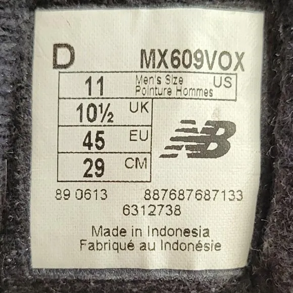 VTG New Balance 609 Brown Suede Leather Walking Running Sneaker Shoes MX609VOX