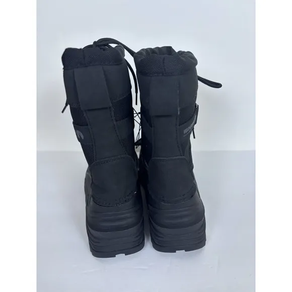 Weatherproof Outdoor Duck Boots Men's Black Waterproof Snow Shoes 10M Vintage