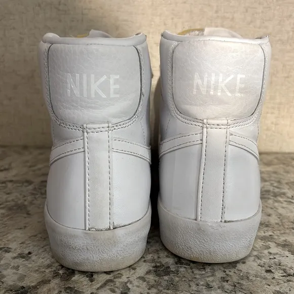 White High-Top Sneakers size 7