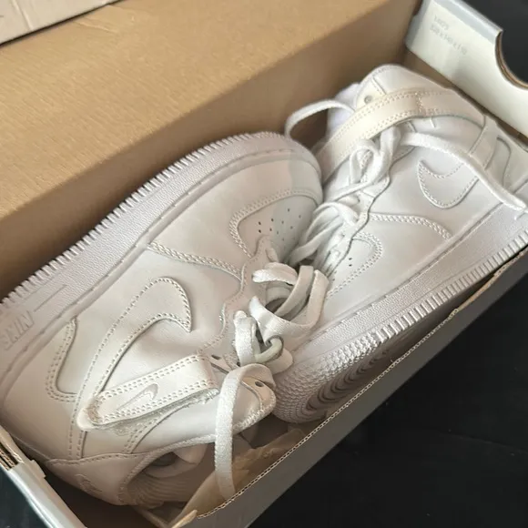 White High-Top Sneakers