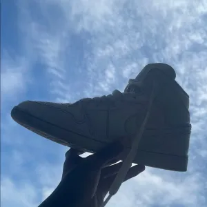 White High-Top Sneakers
