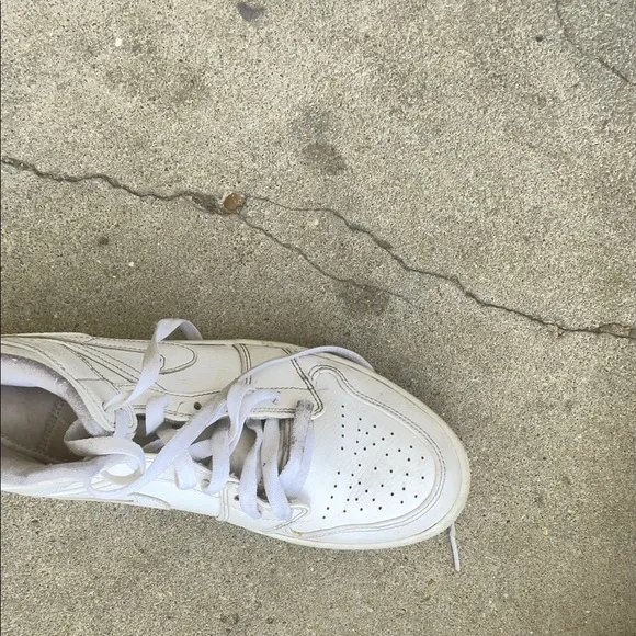 White High-Top Sneakers