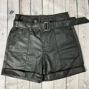 WHITE HOUSE BLACK MARKET Faux Leather Shorts