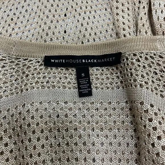 WHITE HOUSE BLACK MARKET Long Open Cardigan