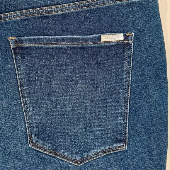 White House Black Market The Sculpt Jeans Womens 12S Straight Crop Denim Spring