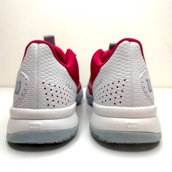 Wilson Hurakn Team Padel Shoes Womens US 10 Pink Tennis Pickleball WRS329740