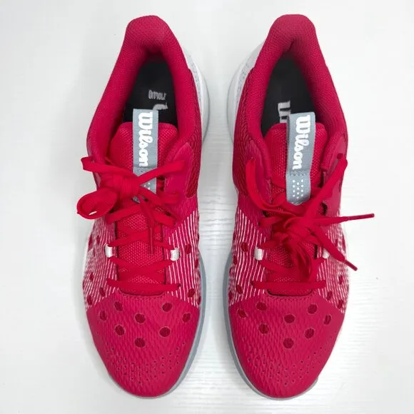 Wilson Hurakn Team Padel Shoes Womens US 10 Pink Tennis Pickleball WRS329740