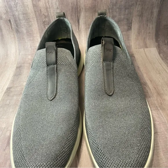 Wolf &amp; Shepherd SwiftKnit Mens Size 14 Slip On Loafers Shoes Gray Comfort