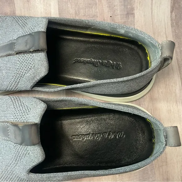 Wolf &amp; Shepherd SwiftKnit Mens Size 14 Slip On Loafers Shoes Gray Comfort