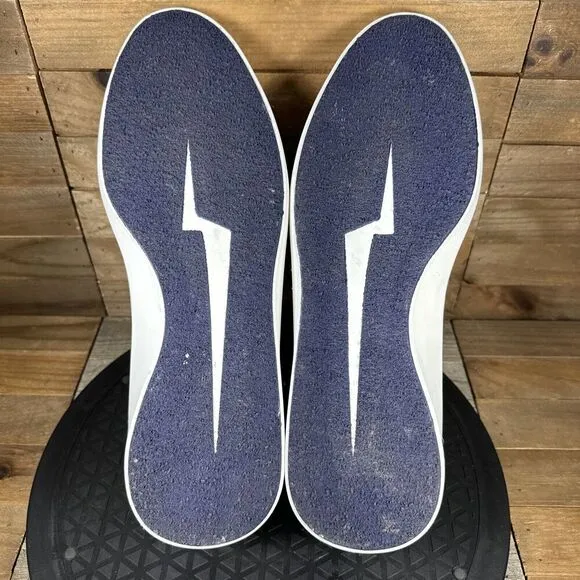 Wolf &amp; Shepherd Men’s Size US 8 'Cruise' Slip On Blue Mules Shoes Leather