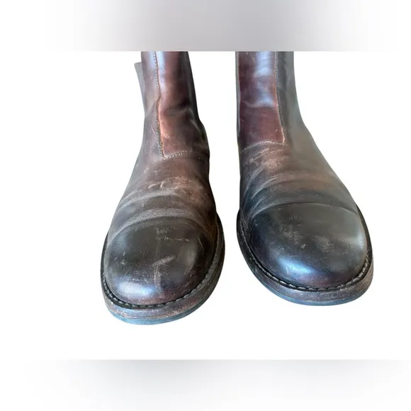 Wolverine 1000 Mile Montague Ankle Boots Men's 10.5 Chelsea Brown Leather