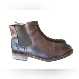 Wolverine 1000 Mile Montague Ankle Boots Men's 10.5 Chelsea Brown Leather