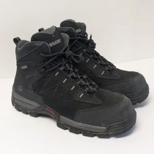 Wolverine Amphibian 6&quot; Composite Toe Work Boots, Black, Men's 11.5 M