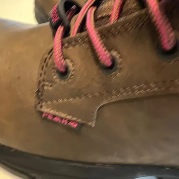 Wolverine Boots: Women's 10383 Brown Merlin EH Composite Toe Boots 7.6