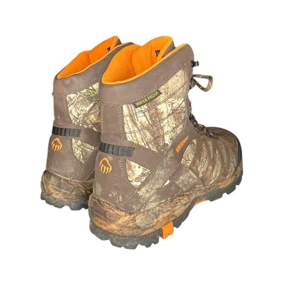 Wolverine Fletcher Waterproof Hiker CarbonMax Composite Toe Camo Boots Size 13
