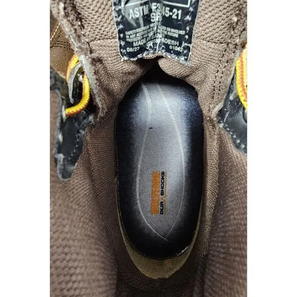 Wolverine I-90 MOC 6&quot; Boots Mens 7.5 COMPOSITE Safety Toe ‎ Work W201096