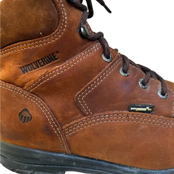 Wolverine Leather Steel Toe Durashock Men’s Boots. Sz. 11.5