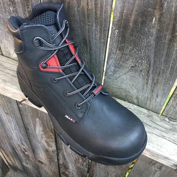 Wolverine men Merlin work boots Composite Toe Black