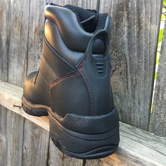 Wolverine men Merlin work boots Composite Toe Black